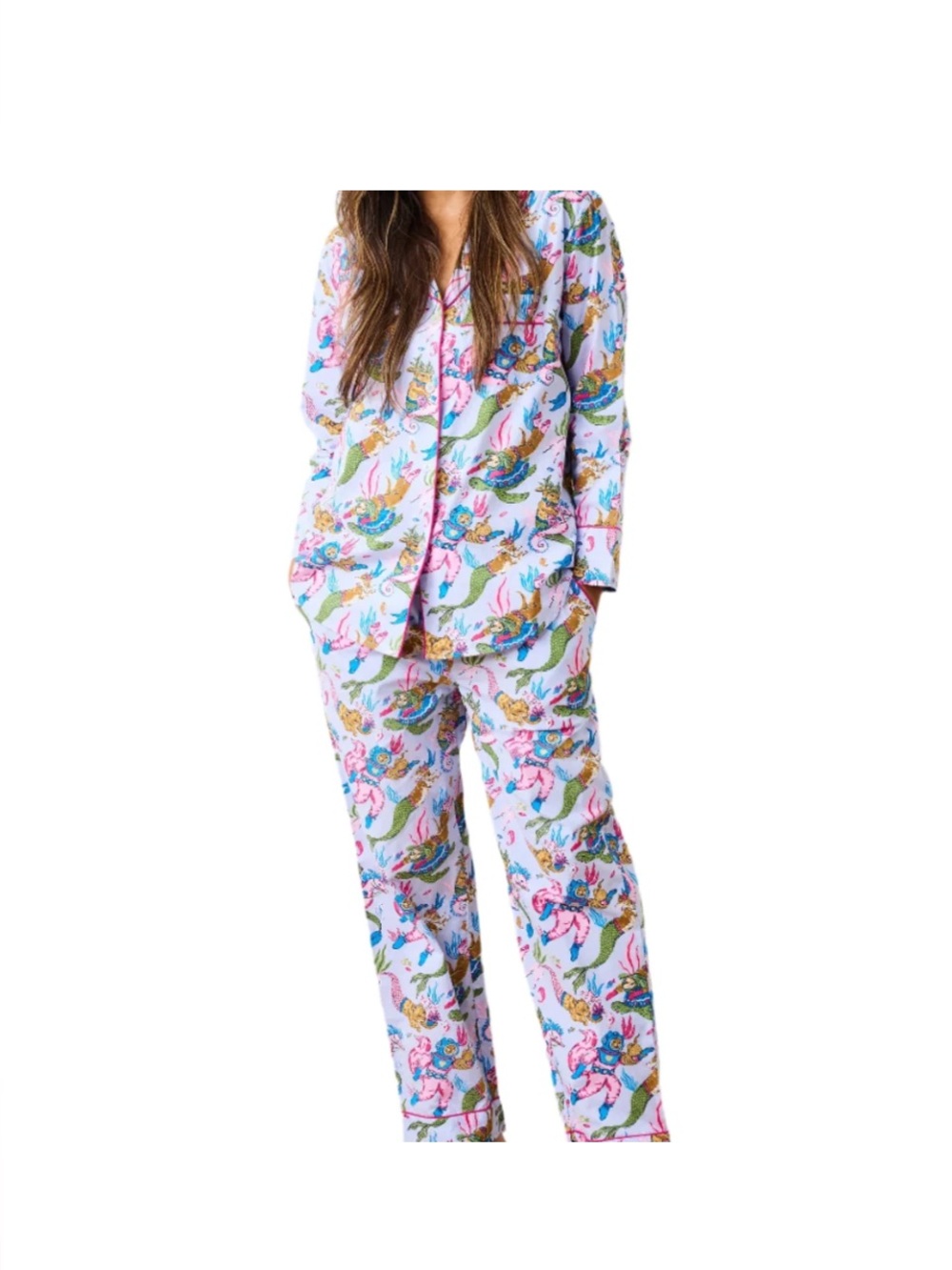 RARE Deep Sea Divers Printfresh Long Pant Pajamas